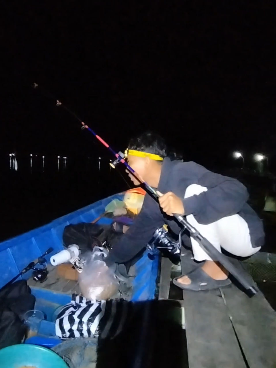 memang belum rejeki. stecu Uje @tochild_ jukut patin, pantasan nde mau bulih 🤣 #kotabangun #mancing #mahakam #sungaimahakam #kotabangun 
