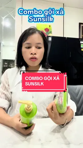 Combo cho bạn nào tóc yếu, tóc rụng và mong muốn tóc khỏe. Tóc con mọc tua tủa thì săn ngay nhé. #huonggg #daugoi #sunsilk #daugoitinhdauvobuoi #hoptaccungunilever 