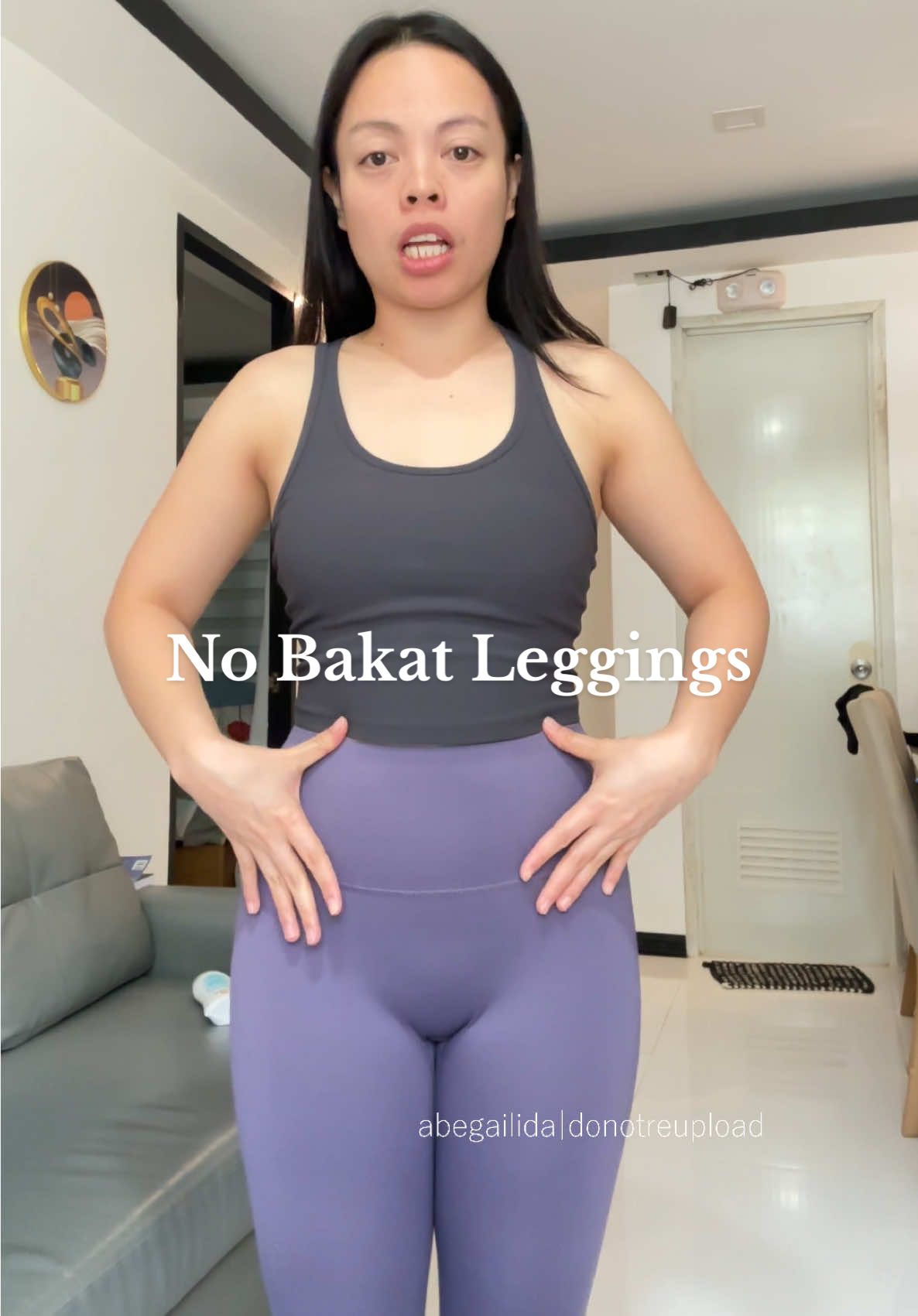 Kung ayaw mo rin ng came|toe, magswitch kana rin sa no bakat leggings. #leggingsoftiktok #nobakat #nobakatleggings 