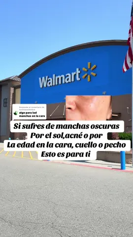 Respuesta a @santospochoteco Si sufres de manchas oscuras  Por el sol,acné o por  La edad en la cara, cuello o pecho  Esto es para ti  #walmart #walmartfinds #walmarthaul #serumparamanchas #manchasenlacara @Walmart 