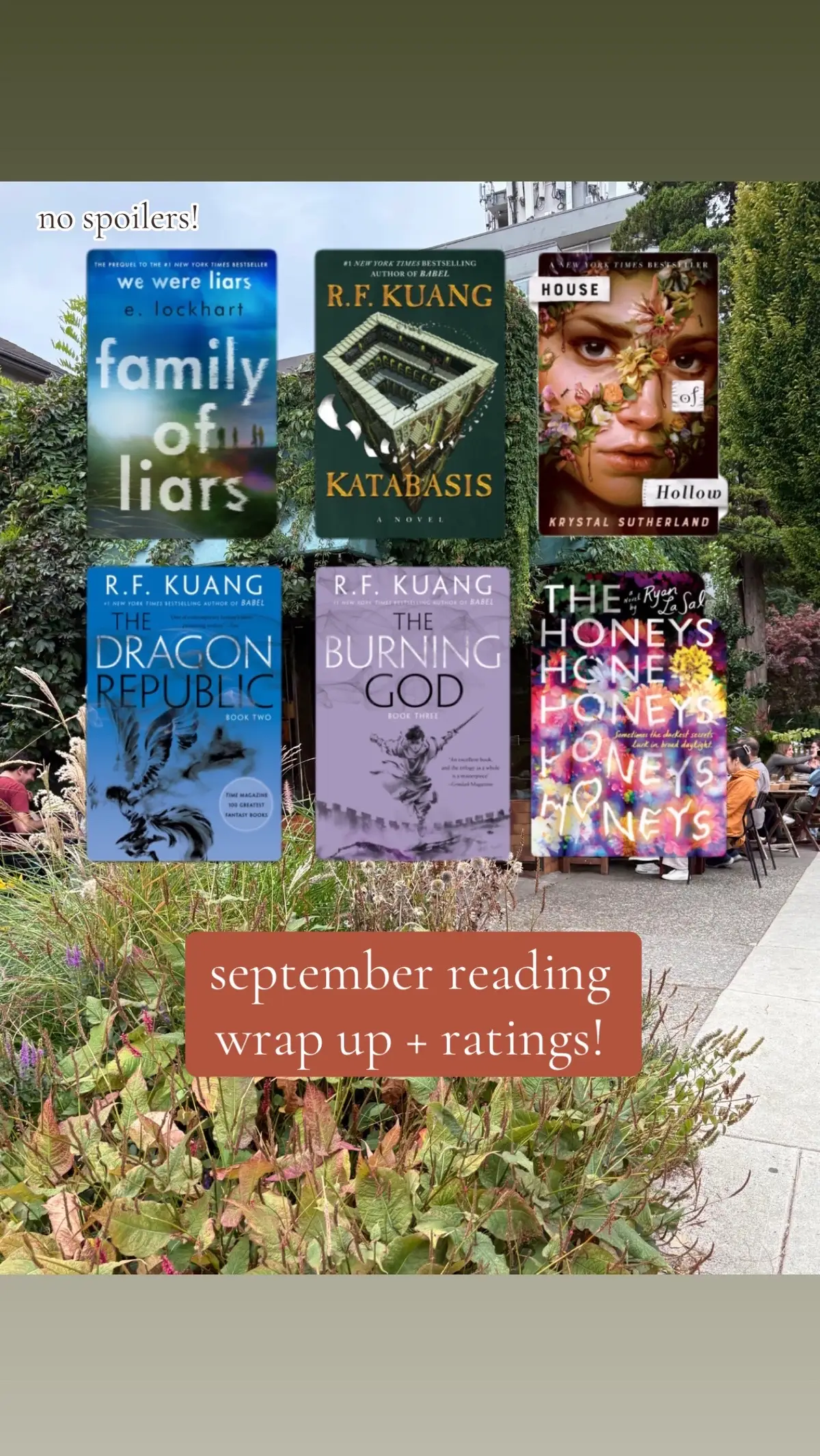 a solid month of books all in all! very excited for my october tbr🙌 #BookTok #BookRecommendations #bookreview #fall #fallbooks 