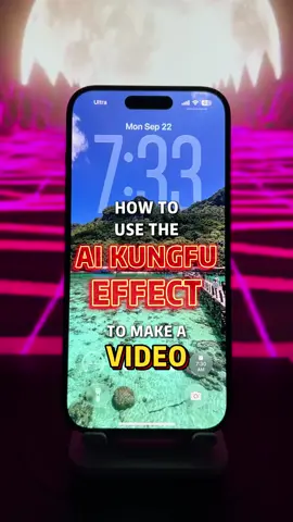 Let me show you how to use the ai kungfu effect to make a video!#iphone #iphonetricks #iphonetips #iphonetricksandtips #phone 