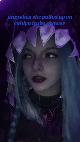 ngl she was crazy for that #jinx #arcane #cosplay #anime #jinxcosplay 
