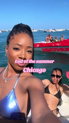 The end of an era! Another summer in the books!! ☀️ 🏝️ I am going to miss it! #Summer #summe #chicago #lakemichigan #boat 