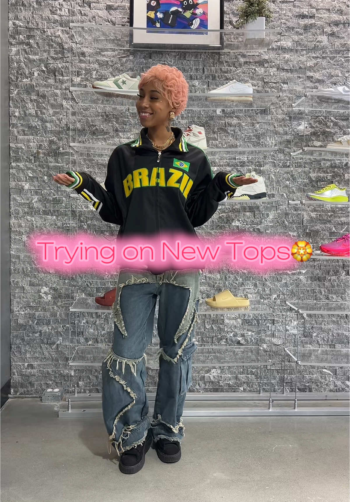 Which top you like best 👀 ? @Sole Play @Sole Play Her 🥂✨  ( Diet Starts Monday Hoodie S) ( Billionaire Boys Club Sweater S ) ( Diet Starts Monday Long sleeve S) #trending #fypシ #viral #outfitinspo #fashioninspo #new 