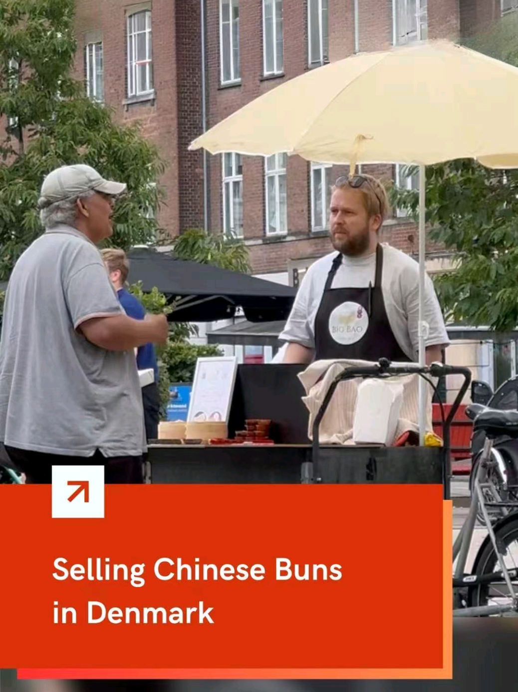 Danish man masters the art of making #xiaolongbao and his authentic Chinese steamed buns are a huge hit in Denmark! 🥟🥢#ChineseFood 