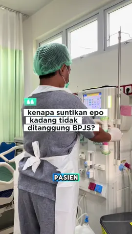 kenapa suntikan epo kadang tidak ditanggung bpjs? 🥲