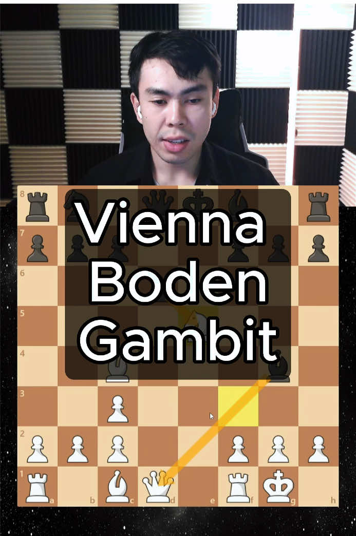 Vienna Boden Gambit #ChessUSA #USChess #AmericanChess #ChessInAmerica #usa