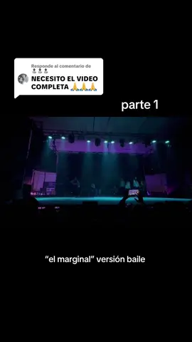 Respuesta a @🔝🔝🔝 BUENOOOO ACAAA ESTAAA, tan para la parte dos ? 🤓🤓 #baile #elmarginal #escenario #show 