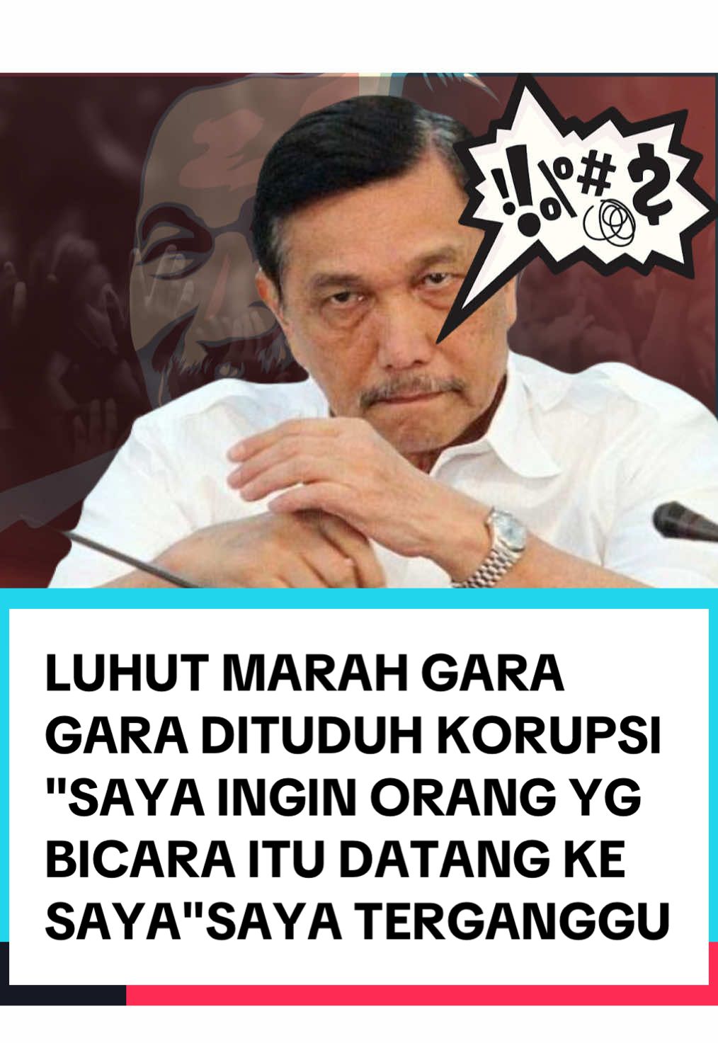 Moment Luhut Marah Gara Gara Dituduh Korupsi. 
