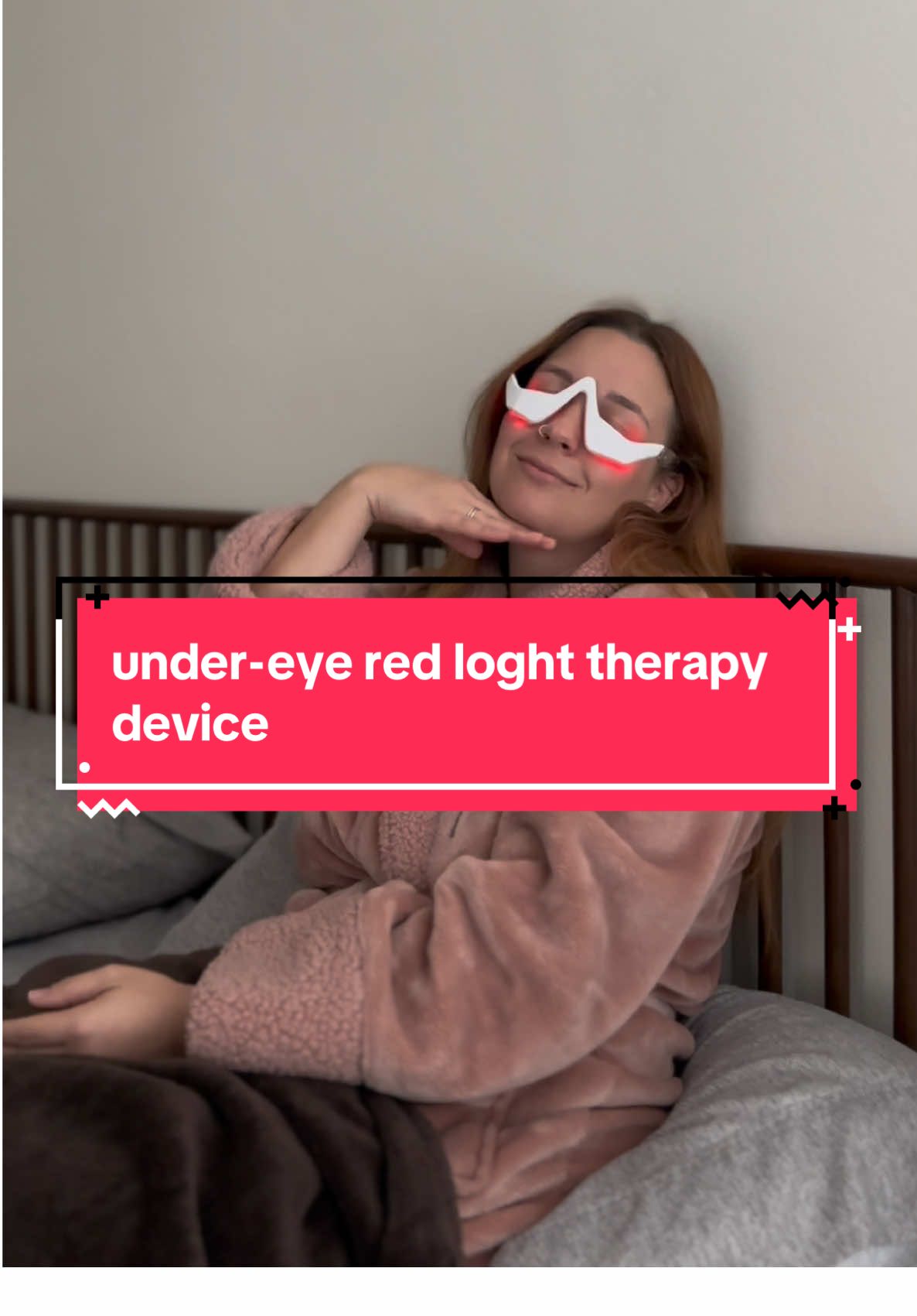 pamper yourself by getting these red light therapy glasses for your tired mama eyes! @OCPTY  #redlight #redlighttherapy #redlighttherapybenefits #treatyourself #fyp 