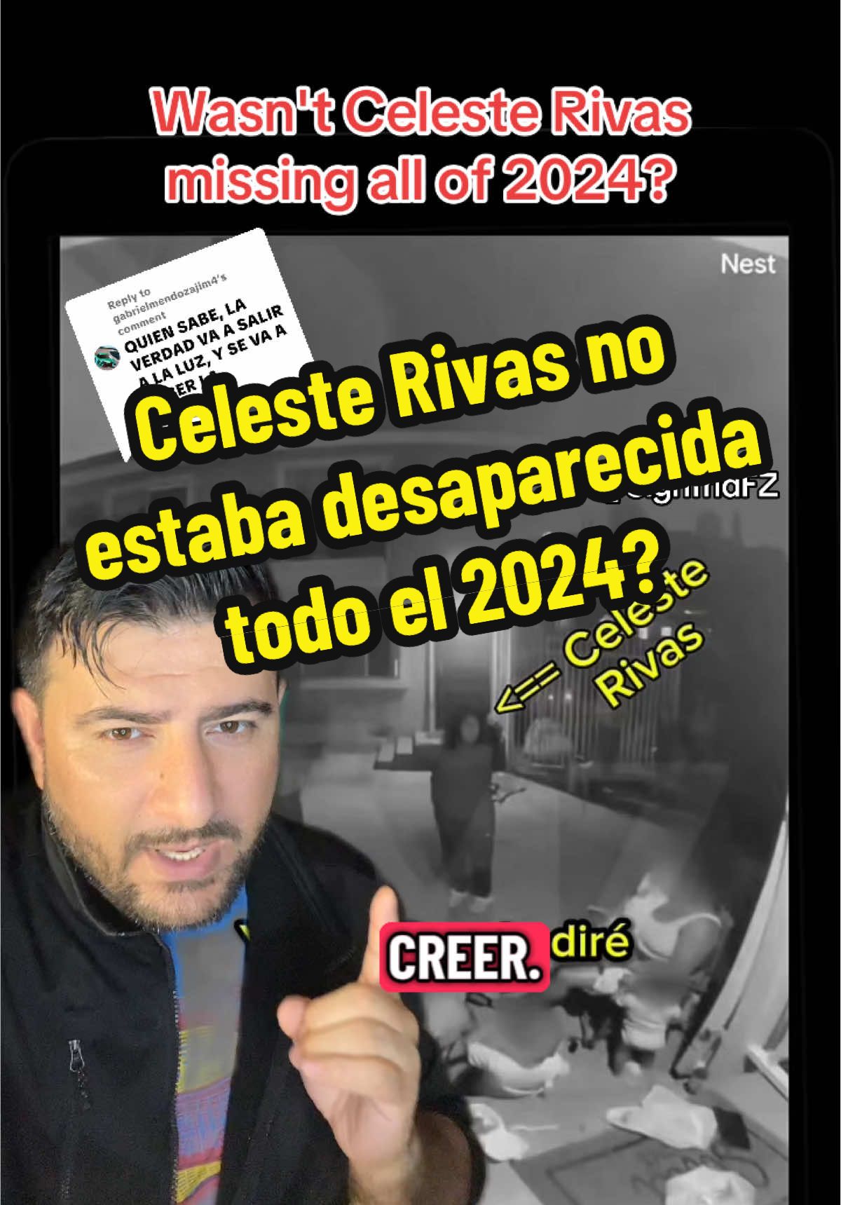 Replying to @gabrielmendozajim4 Celeste Rivas no estaba desaparecida todo el 2024? #D4VD #Davidburke #celesterivas #sighfridfz #sighfridfz2