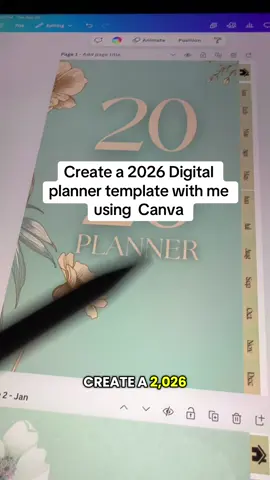 #creatorsearchinsights Create a 2026 digital planner with ne in Canva🔥 Grab this 275 page PLR Done for you digital planner 🔗 in bio .. #digitalplanner #doneforyoudigitalproducts #dfydigitalproducts #canva 