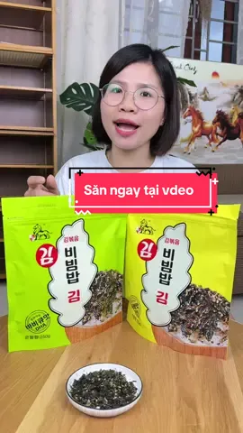 Rong biển khô ăn ngon giòn thơm, dùng để trộn cơm cho bé, sử dụng an toàn #hangxinhtuoi #rongbientroncom 