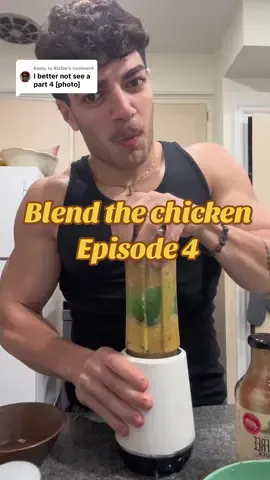 Replying to @Richie this one was brutal i’m going to bed, good night 👍.  comment whats next  #chicken #blendedchicken #fyp #bodybuildingprep 