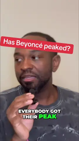 Has Beyoncé peaked? #beyonce #musicpodcast #popculture #rnbmusic #livinglegend 
