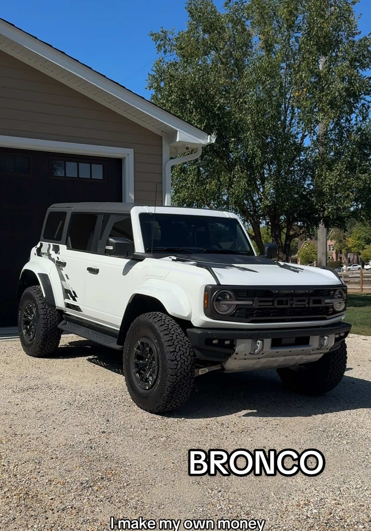 money well spent 😎 #ford #fordbronco #bronco #broncoraptor 