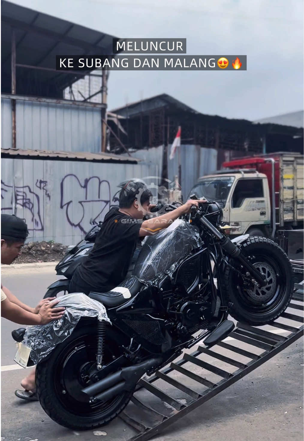 sold out 2 unit meluncur ke kota tujuan🔥bobber ganteng dijamin makin keren dijalan😎ada yang minat?gaskeun langsung wa admin🙏🏻☺️ #fyp #fypage #bobber #motorcycle #viral 