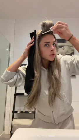 Heatless curls , tentative numéro 2 .. On a mission 🫡💫 #hairstyle #heatlesscurls #beautyhacks #BeautyTok #amazonfinds 