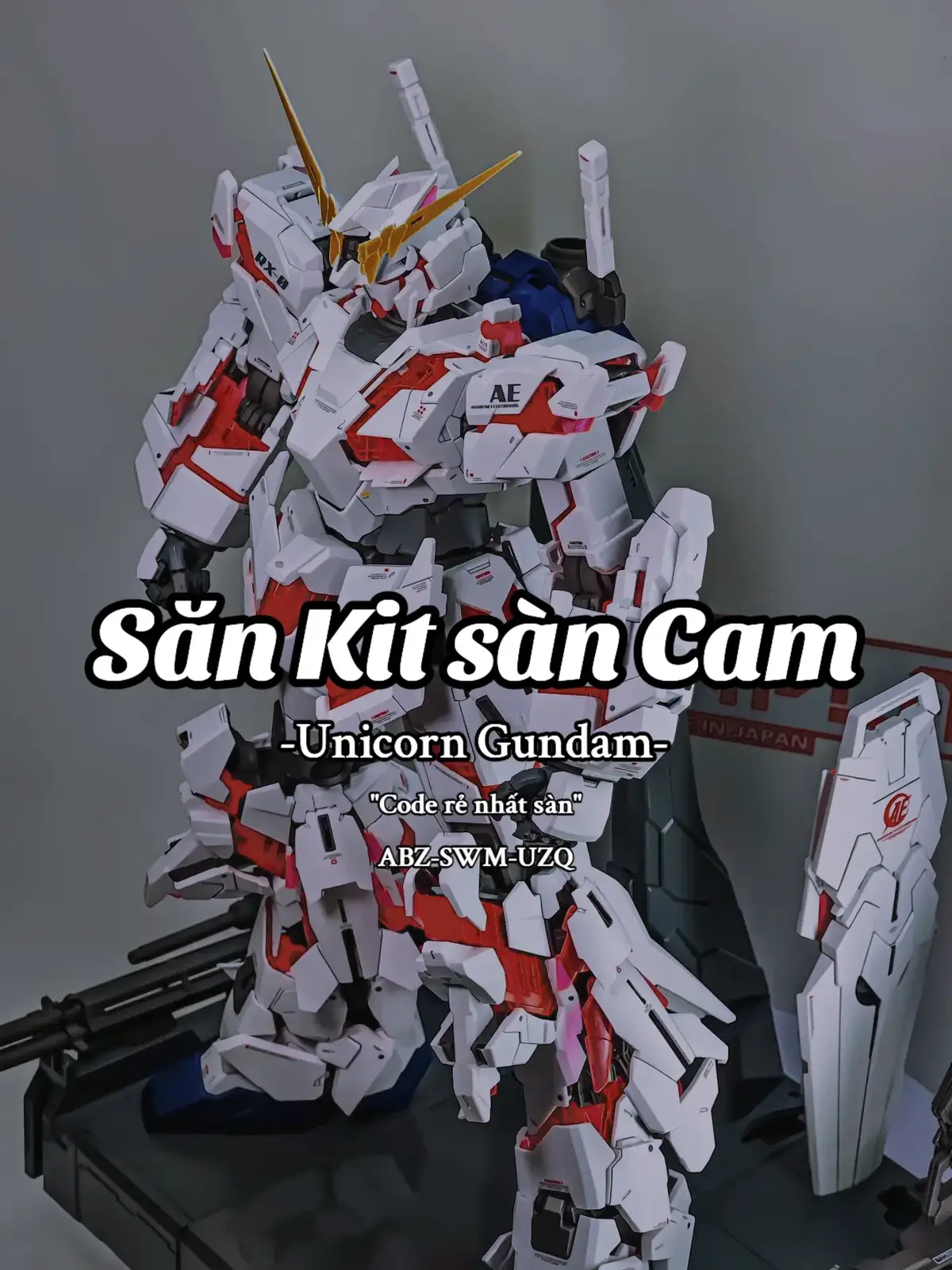 >>ABZ-SWM-UZQ<< Săn sale sàn Cam Unicorn Gundam  #toras #sankitsancam #bandai #unicorn