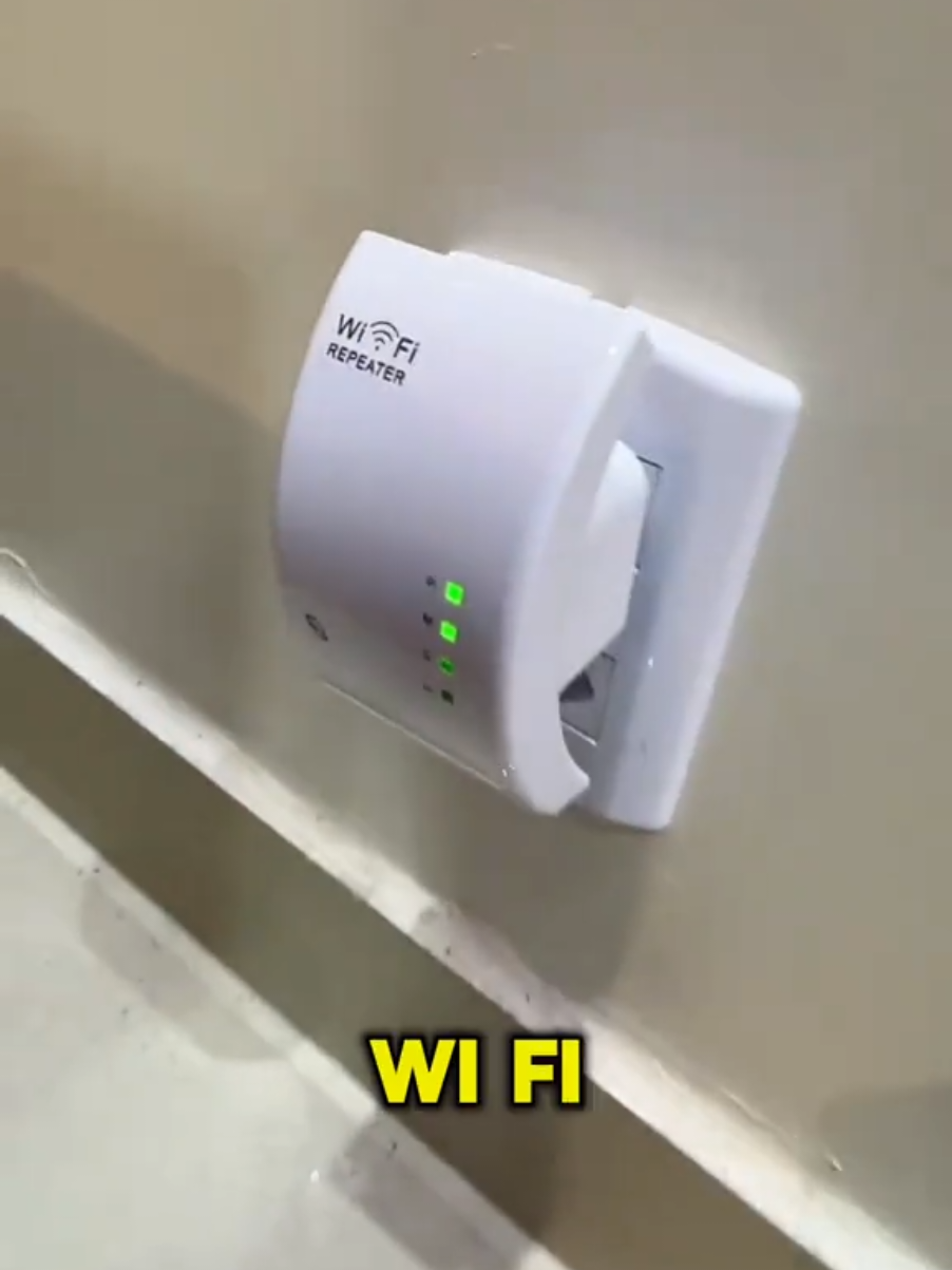 Repetidor Amplificador De Sinal Wi-Fi 600/Mbps Ultra Rápido Sinal Forte ✨️✔️✨️✔️✨️ #amplificador #wifi #sinal #forte #tiktokshop 