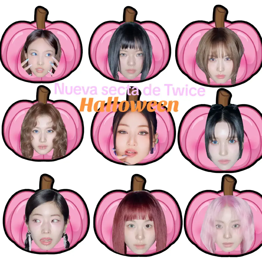 Una secta de Twice de Halloween ¡Espero les guste y las usen! 🎃🍭 #sectahalloween #twice_tiktok_official #Once #viralparati #twiceonce 