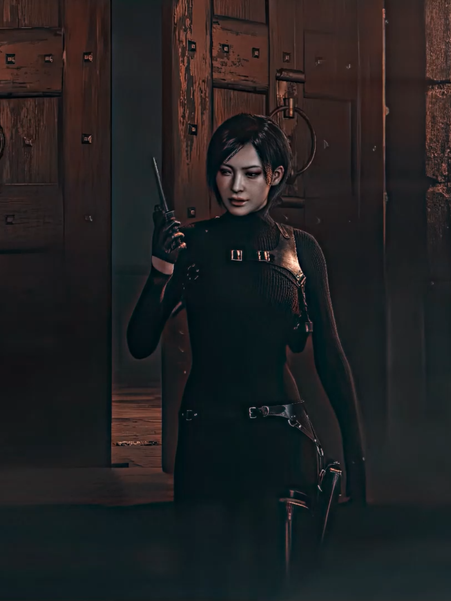 Again id;@nihsrom ##aftereffects #residentevil4remake #edit #adawong #adawongedit