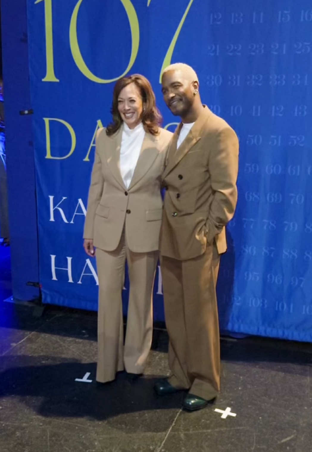 Twin, where have you been?! @Kamala Harris congratulations on an inspiring launch of 107 Days 🙌🏾