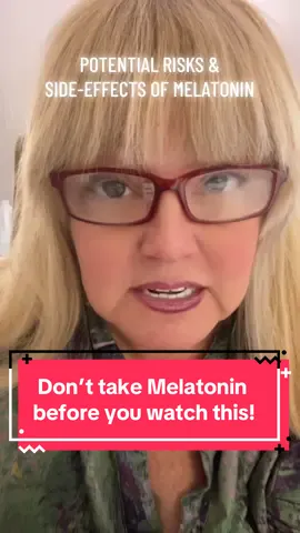 Do NOT take melatonin before you watch this! #melatonin #insomnia #sleepaide #cantsleep #upallnight 