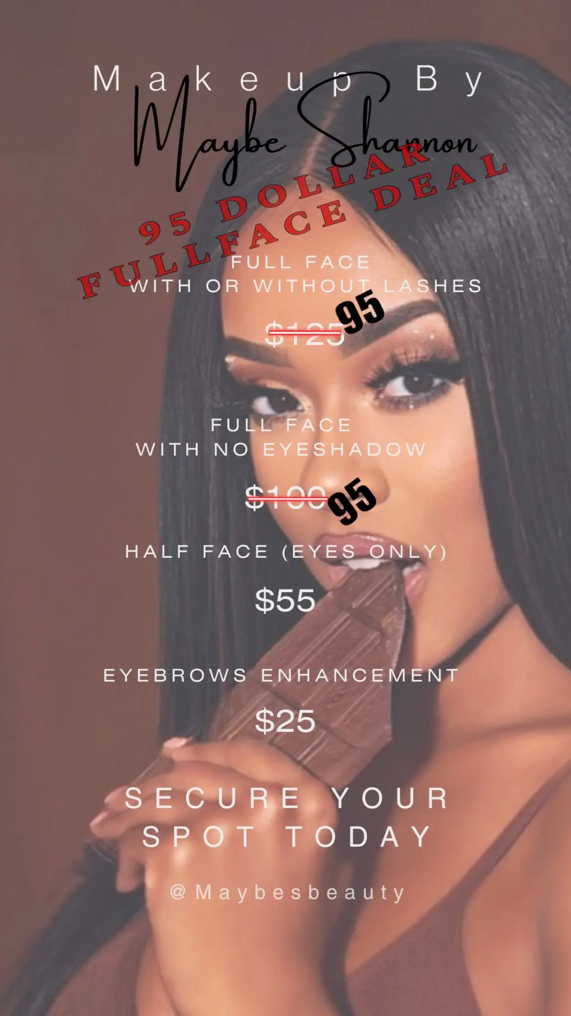95 Dollar Full Face Makeup Deal ALL October! #lasvegasmakeupartist #makeupartist #lasvegasmakeup #vegasmakeupartist #makeuptutorial 