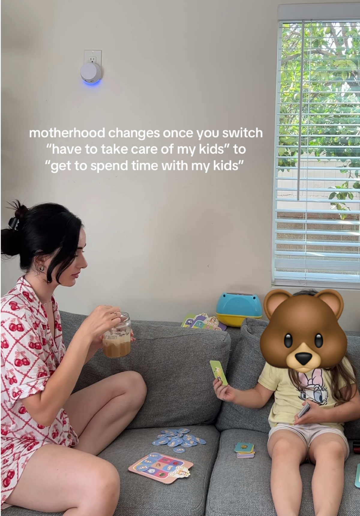 Sometimes I don’t like posting stuff like this because it sounds like we don’t have hard days because trust me, WE DO. But this is just a reminder to myself too that we GET to make the best of our time we our little ones. Sometimes I wish some hard days away but I know I’ll miss them this age so I have to stop doing that and truly appreciate these days we’re all together in one house 🥹❤️  #motherhood #stayathomemom #sahm #momof2