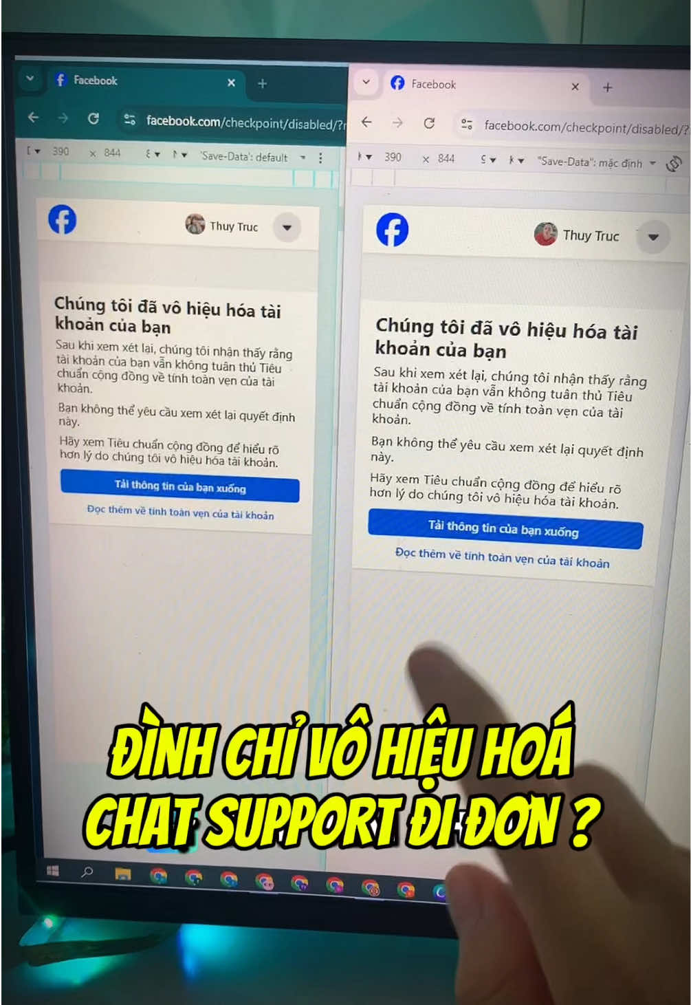 Tự Kháng Nghị Làm Gì Để Rồi Vô Hiệu Hoá Vĩnh Viễn ?? #LearnOnTikTok #mokhoafacebook #vohieuhoafacebook #dinhchifacebook #thuthuatfacebook 