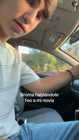 Broma hablándole feo a mi novia @girrmau  #pareja #boyfriend #amor #novios #gisselgoma 