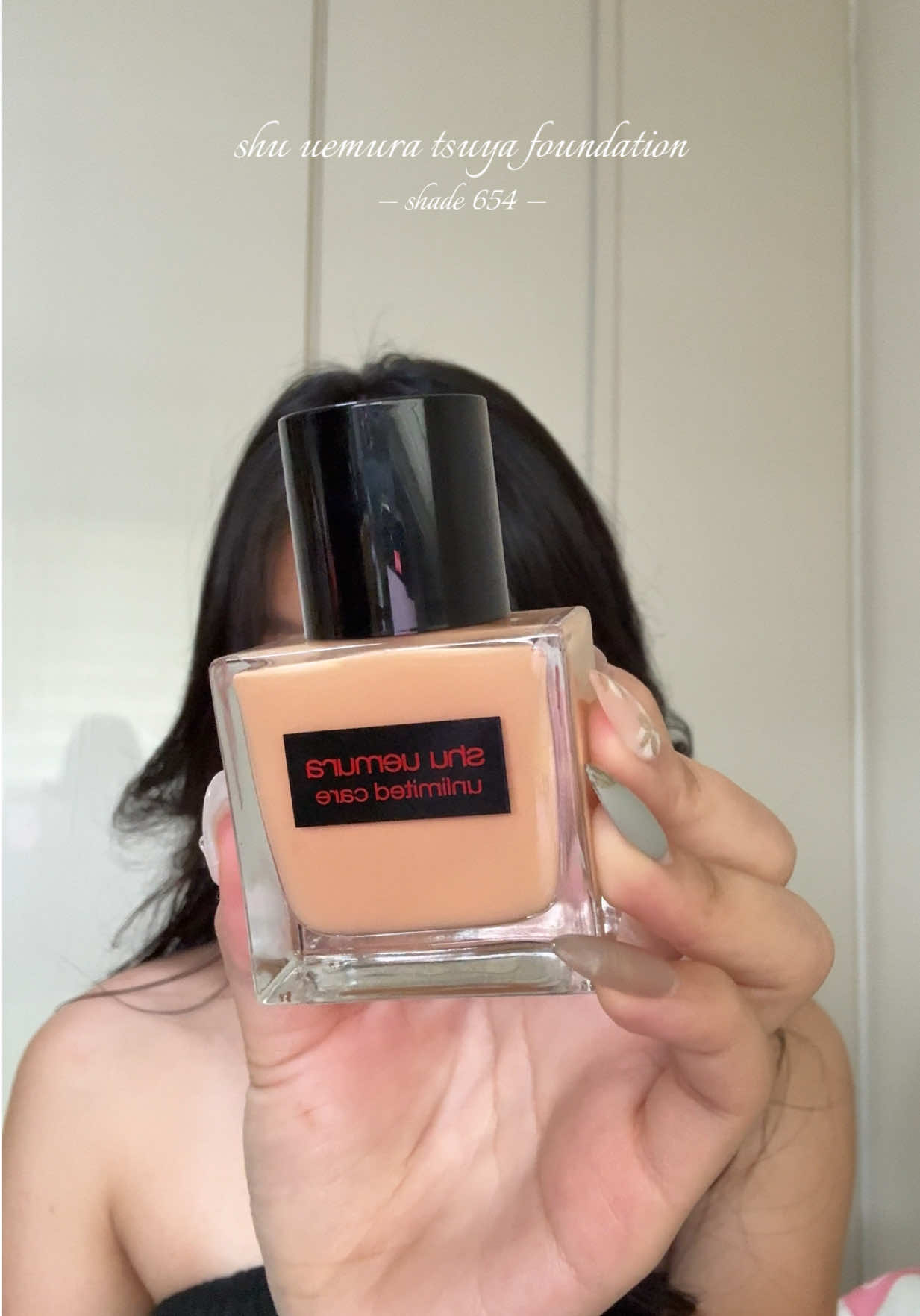 shu uemura tsuya foundation is giving real life skin filter 🙂‍↔️💗 went to @shu uemura store to get a shade match and couldn’t believe it was a perfect shade match 😆 #unlimitedfoundation #shuuemuramakeup #shuuemurasg #bccsg #beautycreatorclub 