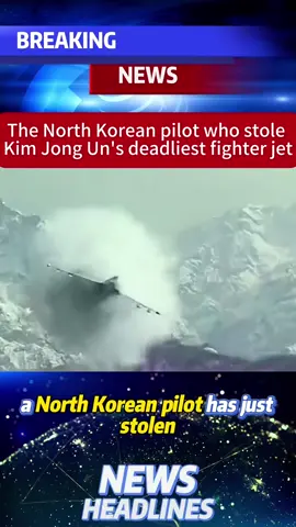 The North Korean pilot who stole Kim Jong Un's deadliest fighter jet #news #military #usa #foryoupage #fyp 