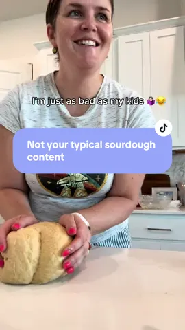 It occurred to me that some people started following my account because of sourdough and there’s a few things you should know: I’m very new to this and it’s not always pretty. The process that is, not the loaves-they are beauts. #sourdough #homeschool #formerteacher #momlife #typeb 