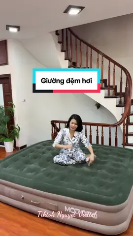Giường đệm hơi #nguyetviettel #tiktokshop #xuhuong #giuong #giường 