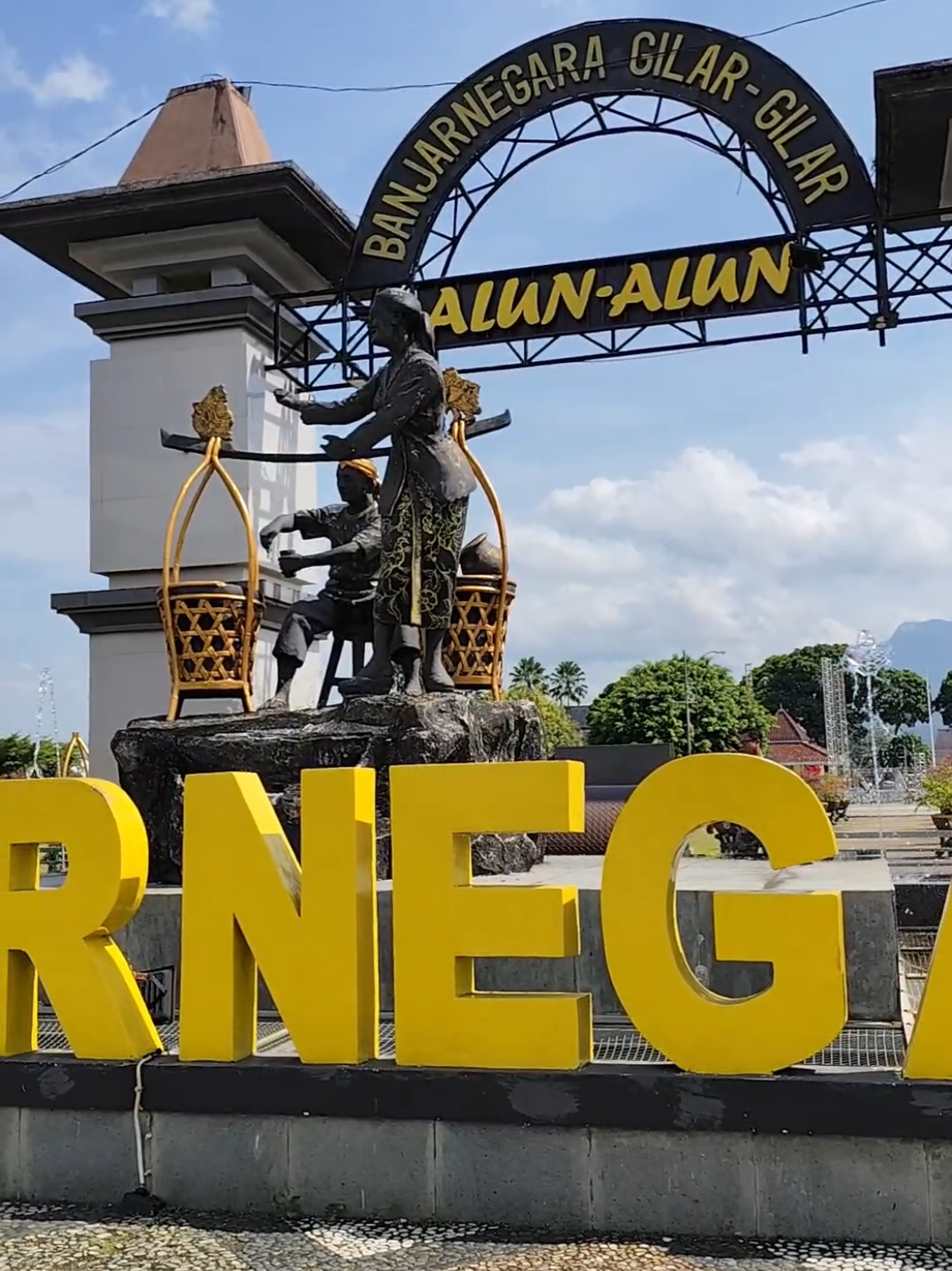 Alun-alunnya Juragan Dawet Ayu #alunalun  #banjarnegara  #dawet  #wisatabanjarnegara  #cendol 