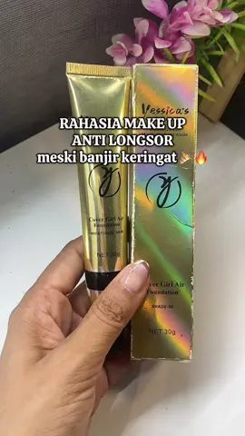 pake fondation murahah ini doang padahal 🤭🤏🏻 #makeup #promo #tahanair #yessica 