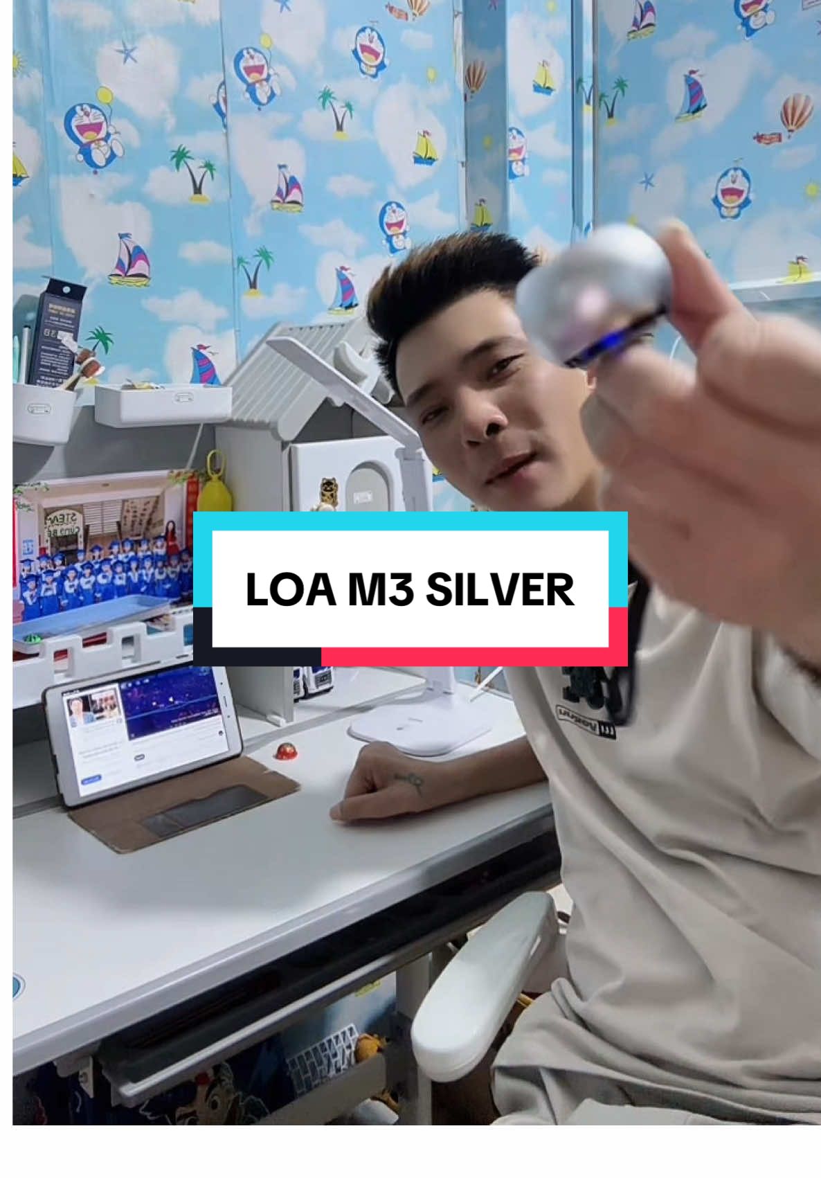 Loa bluetooth m3 silver  #m3 #silver #amnhac #fyp #xuhuong 