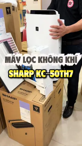 Review Máy lọc không khí Sharp KC-50TH7 #review #reviewsanpham #giadung #hangnoidianhatban #maylockhongkhi 