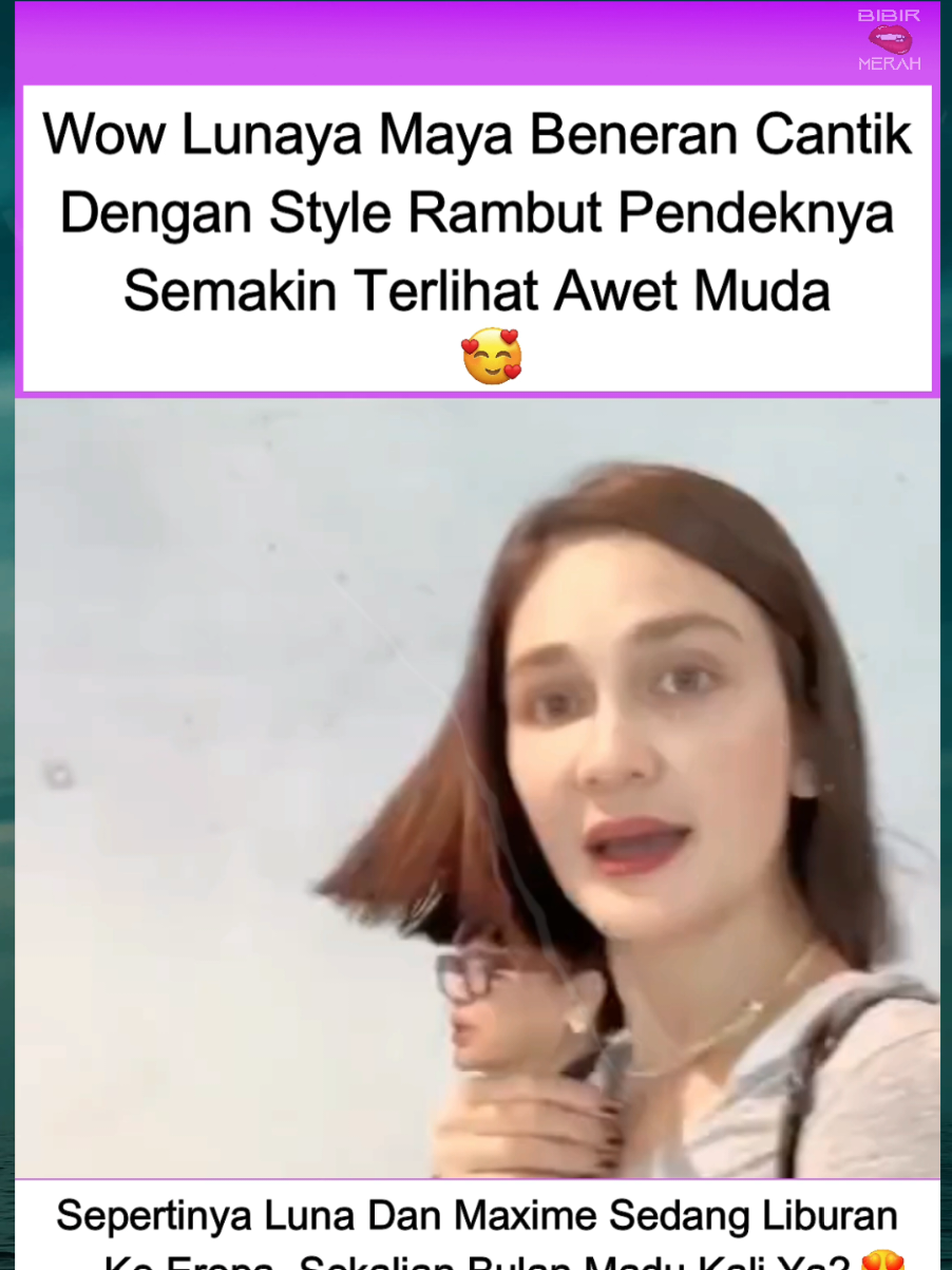 Luna Maya & Maxime Bulan Madu Ke Eropa #lunamaya #maximebouttier #artis 