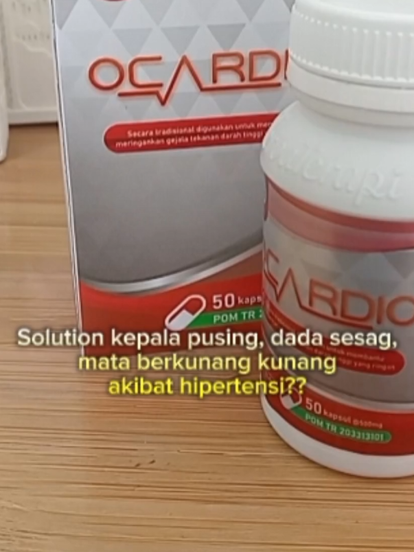 Gejala awal hipertensi bisa mirip dengan gejala masuk angin, lebih diperhatikan kesehatannya...❤️🤗 Ocardio salah satu herbal yg bantu jga kesehatan jantung dan pembuluh darah.❤️ #ocardio #hipertensi #darahtinggi #obatdarahtinggi #viraltiktok 