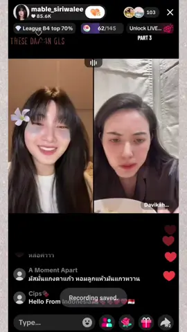 🫰🏻 #mable_siriwalee #clairebell #blejie #thesedamngls #thaigl 