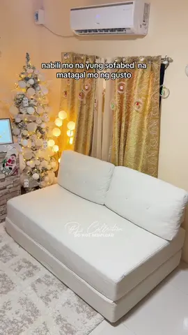 Nakakakikig naman nito ang ganda niya at subrang lambot, lakas maka yayamanin🥰😱 #sofabed #aesthetic #fyp #minivlog 