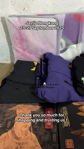 Jastip Firsthand Hongkong September 2025 Thankyou so much for shopping! Next Trip >>>> BANGKOK!! (26 Oktober - 3 November 2025) See you on the next trip!! #jastipinjenny