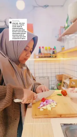 Membalas @nisa.fitria.rosadi silahkaaaan 🤭 Btw, ini masakan simple yg 1 menu udah ada protein dan seratnya. Cobain deh, bumbunya cuma saos tiram, garam, lada, kaldu jamur 👌