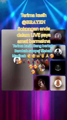 𝐁𝐑𝐀𝐘𝐄𝐍, terima kasih atas sokongan yang luar biasa dalam LIVE saya! Saya akan terus mencipta kandungan LIVE yang lebih baik! @𝐁𝐑𝐀𝐘𝐄𝐍 #tiktoklive #livehighlights #livegift #moneygun #pistolwang 