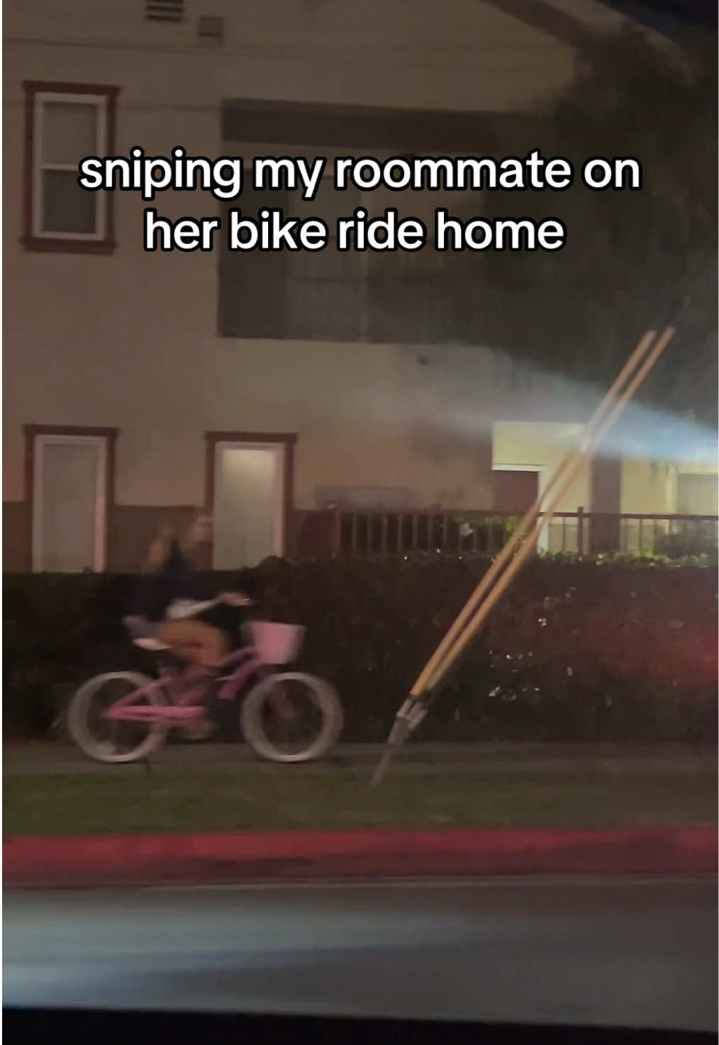 why is she going so fast LMFAOOO also she could hear us laughing our asses off  #wickedwitch 