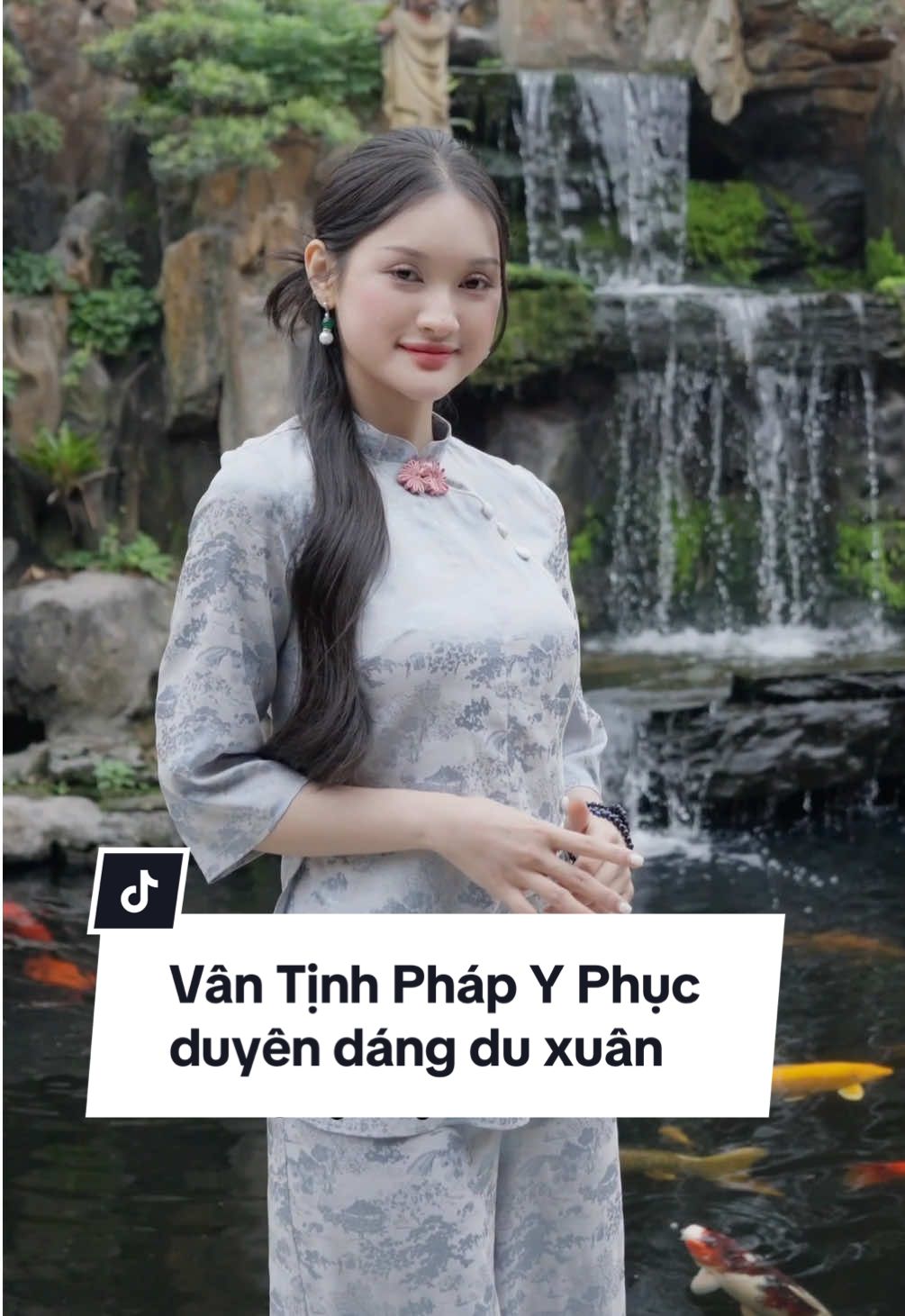 Pháp phục lụa Vân Tịnh Pháp Y Phục cho nàng duyên dáng du xuân, lễ chùa 🥰 #lynsvietnam #phapphuc #phapphucthietke #phapphuctruyenthong #phapphucdichua 